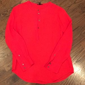 J Crew Long Sleeve Tunic Blouse